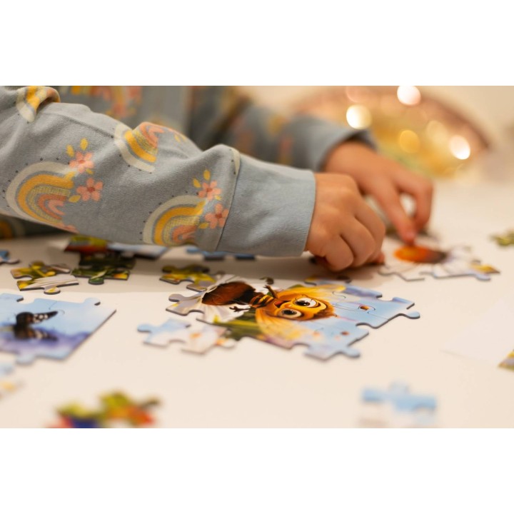 PUZZLE dla dzieci PSZCZÓŁKA - 32x32 cm 100 elementów - PUZ1