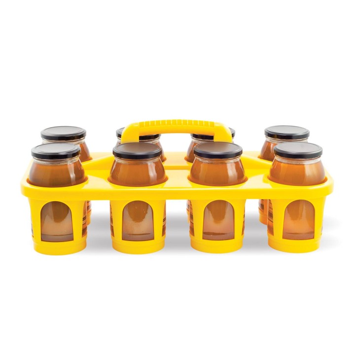 Transporter na 8 słoików - żółty - TS5