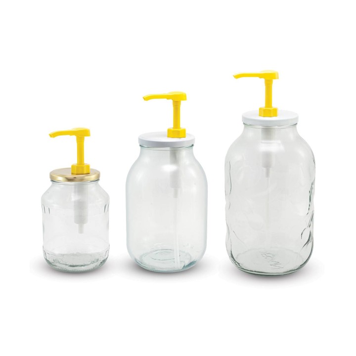 Dozownik DUŻY do miodu z nakrętką fi 82mm - DOZ12