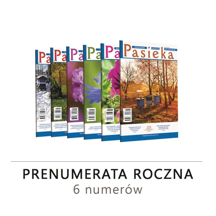 Prenumerata roczna czasopisma Pasieka od 3/2025