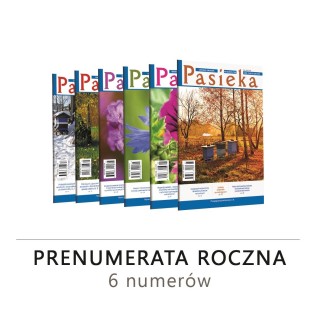 Prenumerata roczna czasopisma Pasieka od 1/2025