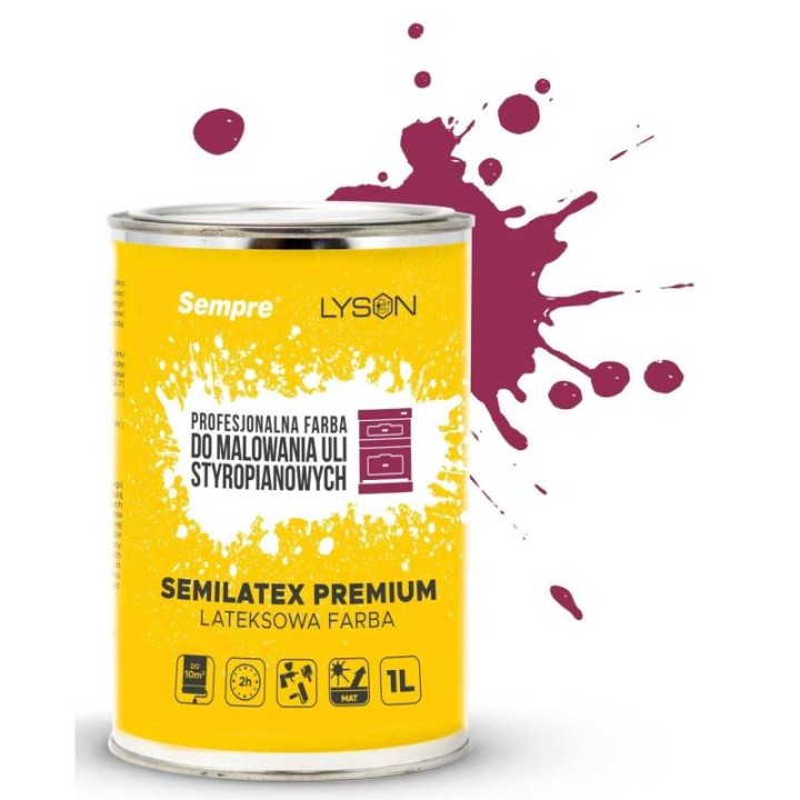 Farba do uli różowa - ciemna 1 L - W5070