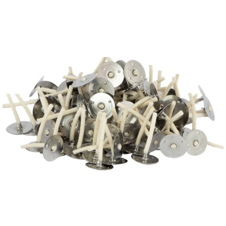 Knot woskowany z blaszką do tealight splot 3x13 – 39 nitek - 837