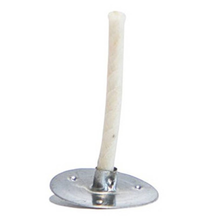 Knot woskowany z blaszką do tealight splot 3x13 – 39 nitek - 837
