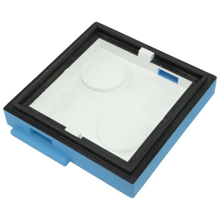 Mini dennica do ula (bez kopytek) - nowy typ - malowana (niebieska) - W1118