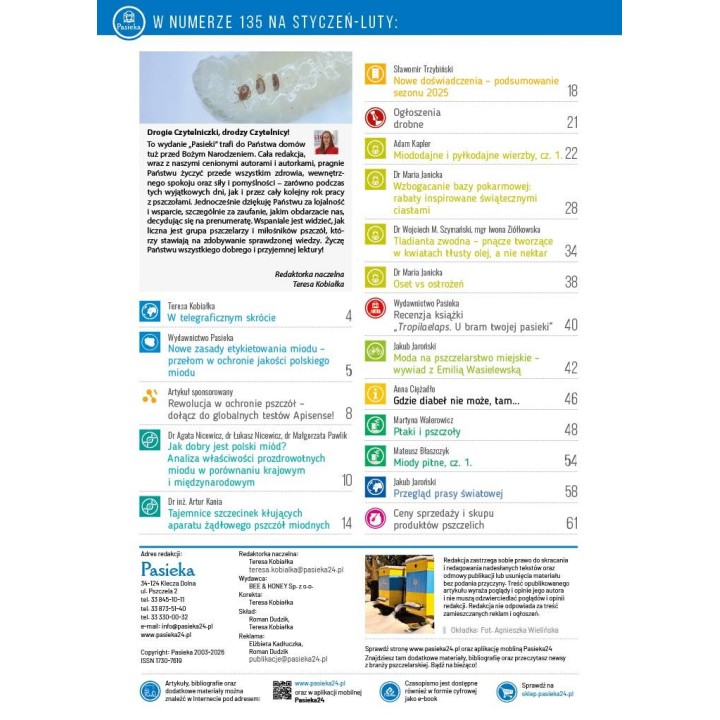Pasieka nr 1/2025 (PAS135)