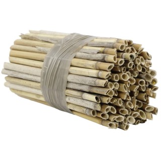 Rurki trzcinowe do hodowli murarek, dł. 20 cm