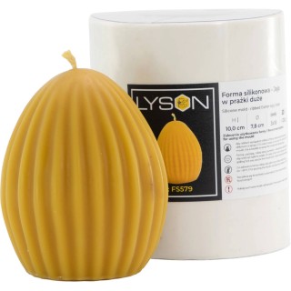 Forma silikonowa - Jajo w prążki duże - FS579