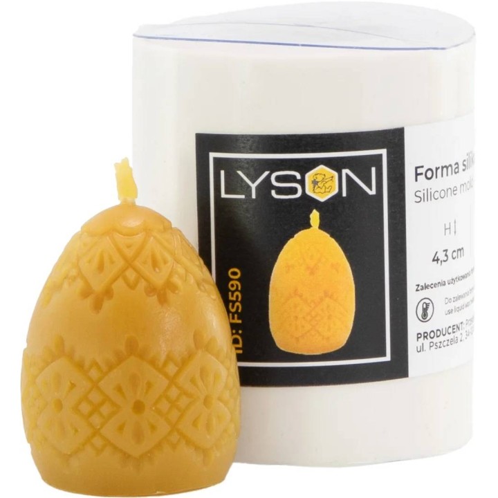 Forma silikonowa - Jajeczko zdobione - FS590