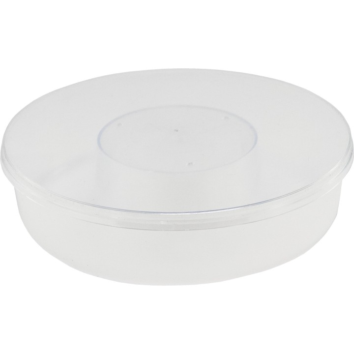 Podkarmiaczka plastikowa okrągła 1 l-zestaw kołpak + pokrywka - wzór SN_66/A