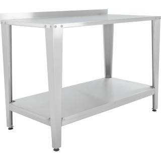 Stół roboczy do pracowni pasiecznej ze stali nierdzewnej, 1500 mm - W923