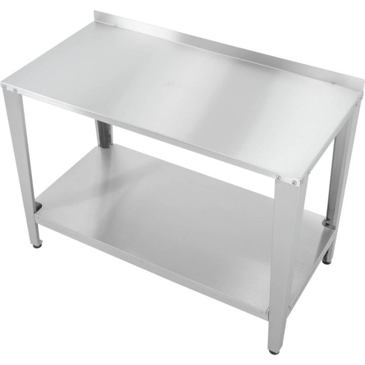 Stół roboczy do pracowni pasiecznej ze stali nierdzewnej, 1500 mm - W923
