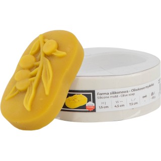 Forma silikonowa - Oliwkowe mydełko - FS601