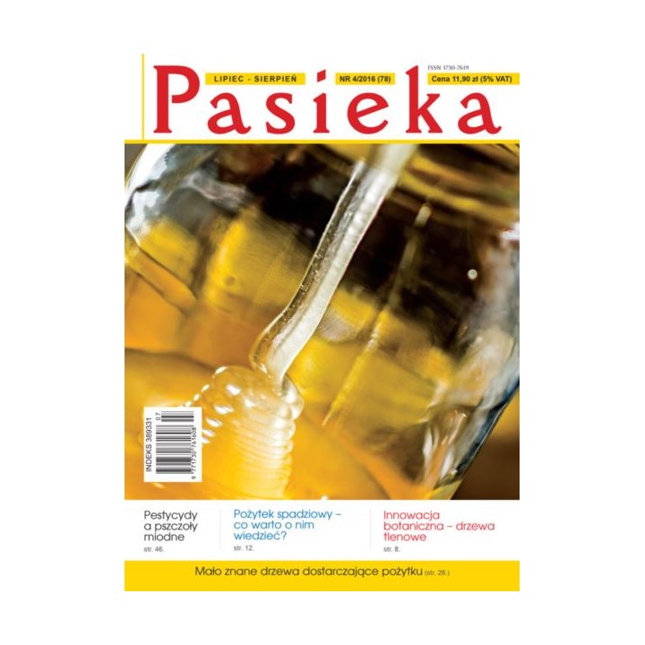 Pasieka nr 4/2016 (78) - PAS78
