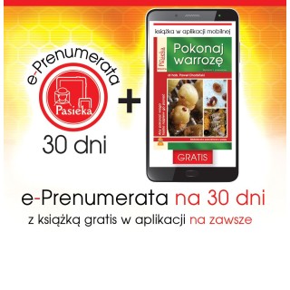 e-Prenumerata 30 dni z książką "Pokonaj warrozę" gratis na zawsze w aplikacji mobilnej | EPK2