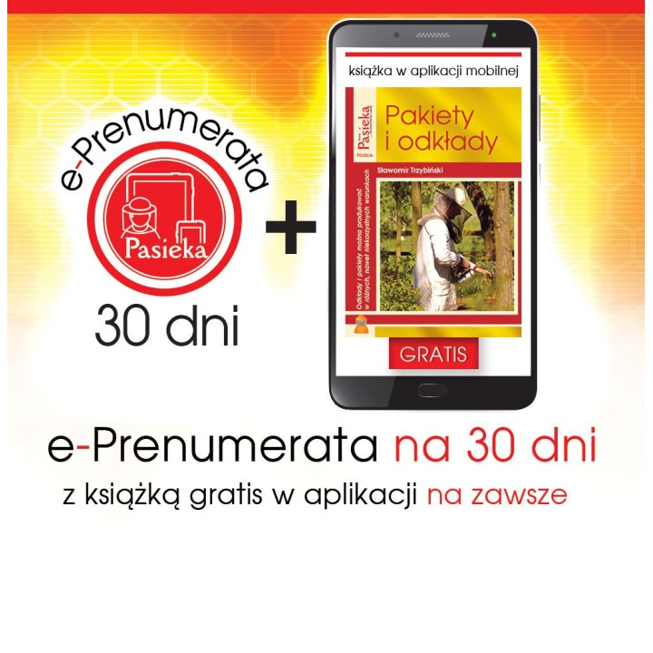 e-Prenumerata 30 dni z książką "Pakiety i odkłady" gratis na zawsze w aplikacji mobilnej | EPK070