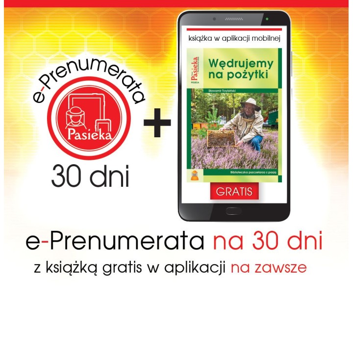 e-Prenumerata 30 dni z książką "Wędrujemy na pożytki" gratis na zawsze w aplikacji mobilnej | EPK121