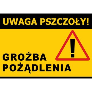 Duża tablica ostrzegawcza - wzór F331