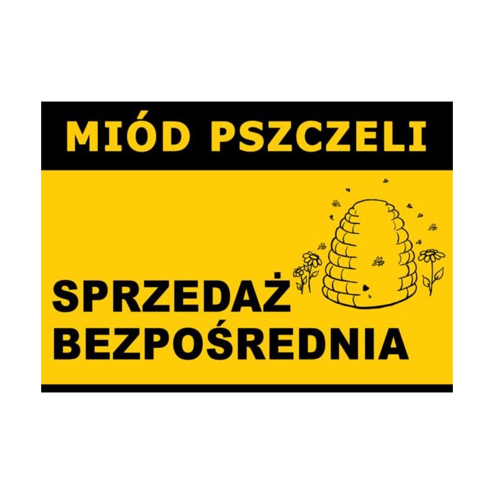 Naklejka na tablicę reklamową rozm. 43x30,5cm - N230