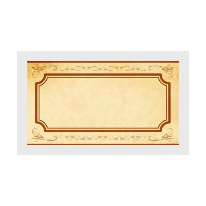 Paczka etykiet małych (uniwersalne) 100szt - wzór EM22