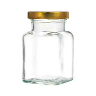 Paczka 15 szt słoiczków 150 ml z nakrętkami - A29