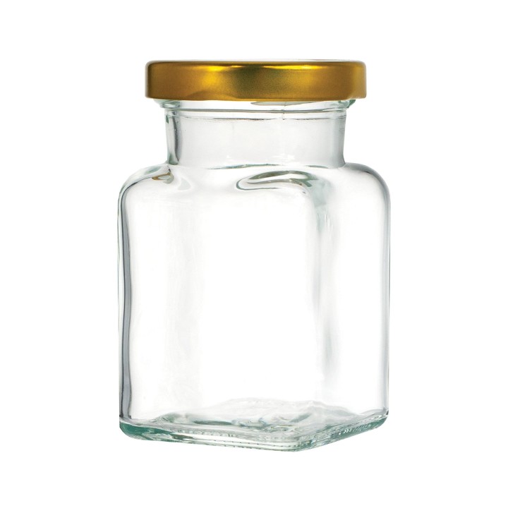 Paczka 15 szt słoiczków 150 ml z nakrętkami - A29