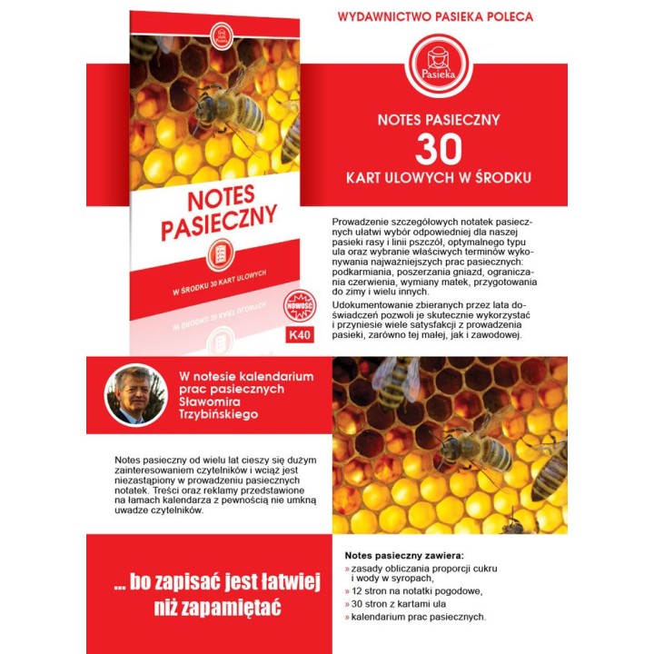 Notes pasieczny - K40