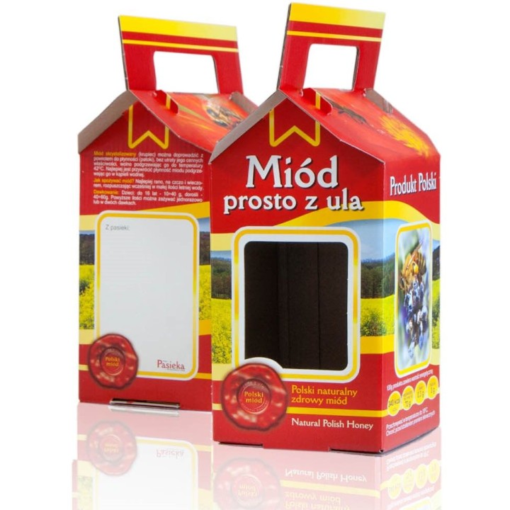 Pudełko Ozdobne na 1 słoik 900ml (10szt) - P1A