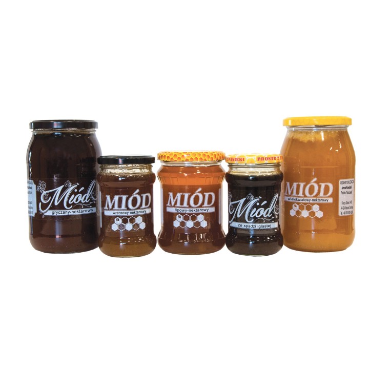 Etykiety na folii do nadruku (100szt) - wzór EN14