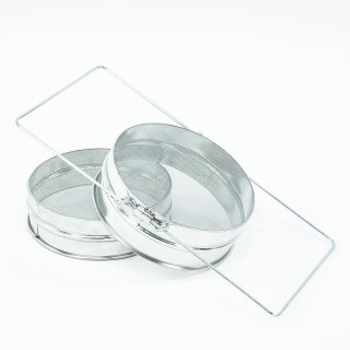 Sito podwójne nierdzewne FI 205 - wzór 4007