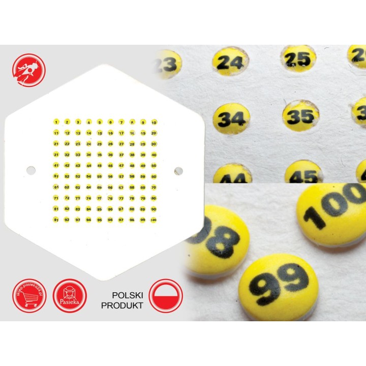 Opalitki polskie - 5 lat (1szt) + klej szelak - wzór OPAL5