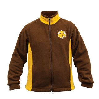 Polar z haftem dla pszczelarza (brązowy) - rozmiar męski - PLR1B