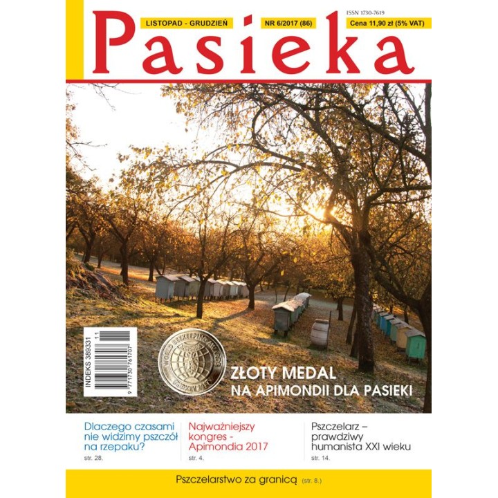 Pasieka nr 6/2017 (86) - PAS86