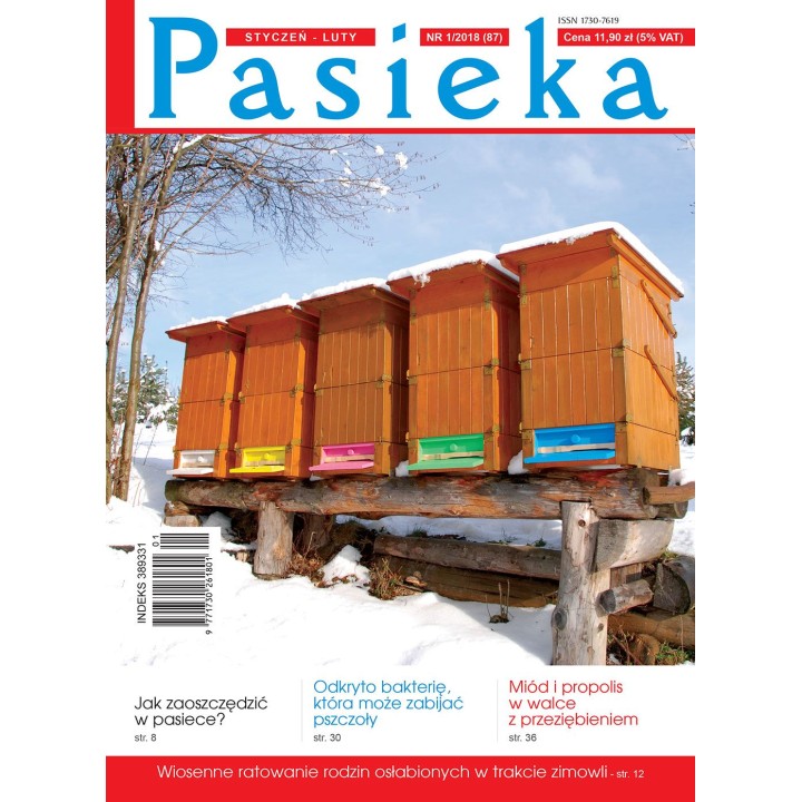 Pasieka nr 1/2018 (87) - PAS87