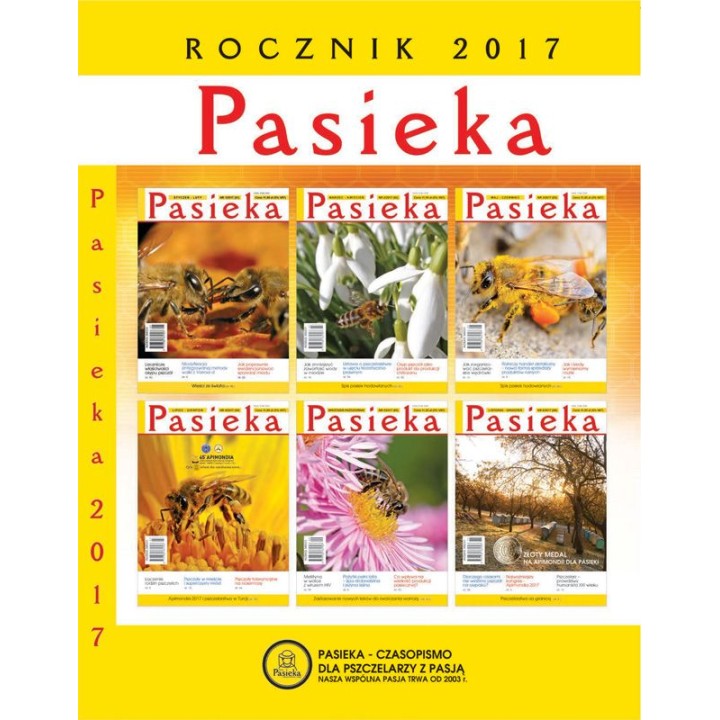 ROCZNIK CZASOPISMA "PASIEKA" 2017 - R17