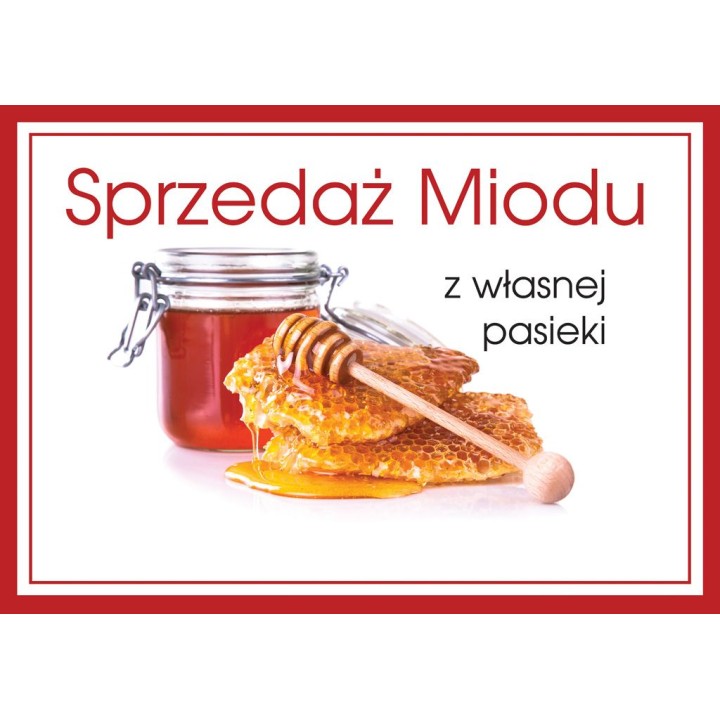 Naklejka na tablicę reklamową rozm. 43x30,5cm - N235