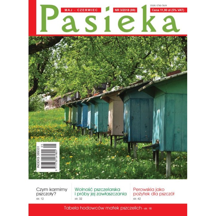Pasieka nr 3/2018 (89) - PAS89