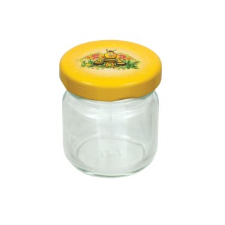 Paczka 30 szt słoiczków 50g z nakrętkami bajkowymi (30szt) - A1b