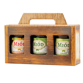 Pudełko na 3 słoiki 315ml (10szt) – P2g