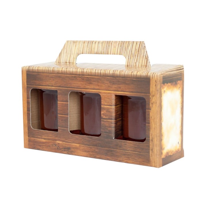 Pudełko na 3 słoiki 315ml (10szt) – P2g