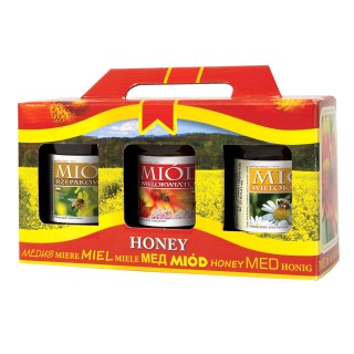 Pudełko na 3 słoiki 315ml (10szt) -  P2B