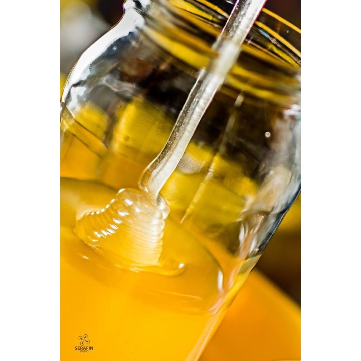 Słoiki 0,9 litra 900ml na miód i przetwory (paczka 48 szt)  - wzór A5