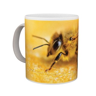 Kubek z motywem pszczelarskim "PSZCZOŁA" - KUB28