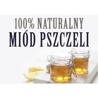 Duża tablica reklamowa  sprzedaż miodu PCV – F342