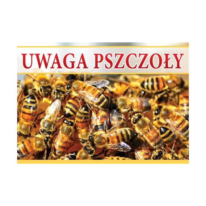 Duża tablica ostrzegawcza PCV - wzór F346