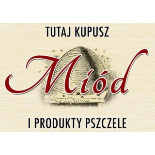 Naklejka na tablicę reklamową rozm. 43x30,5cm - N239