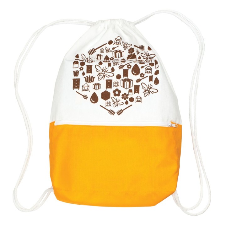 Plecak bawełniany z nadrukiem (1szt) - PLE1