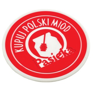 Podkładka silikonowa "Kupuj polski miód" - wzór API029