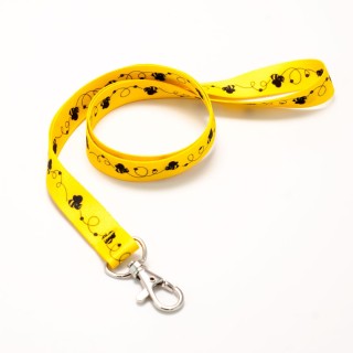 Smycz w pszczoły z karabińczykiem (1szt) - SMY1
