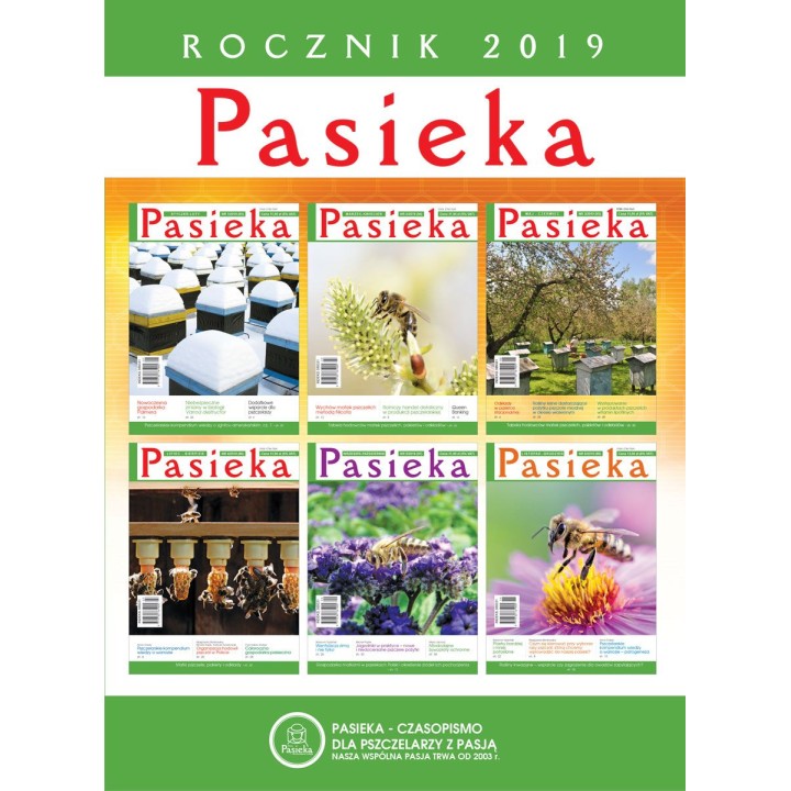 ROCZNIK CZASOPISMA "PASIEKA" 2019 - R19